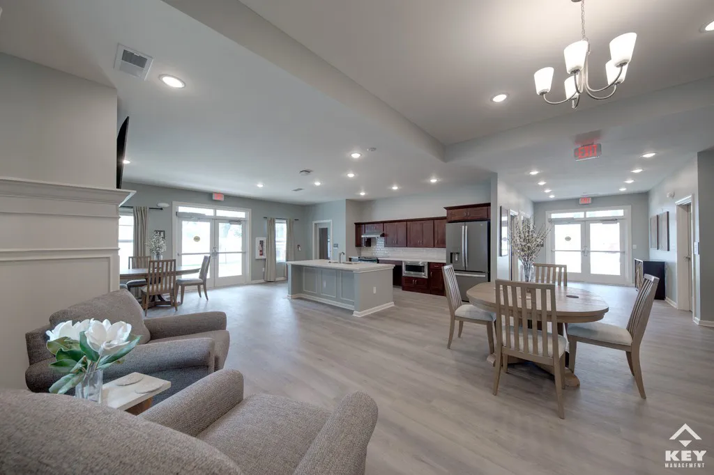 Clubhouse, interior