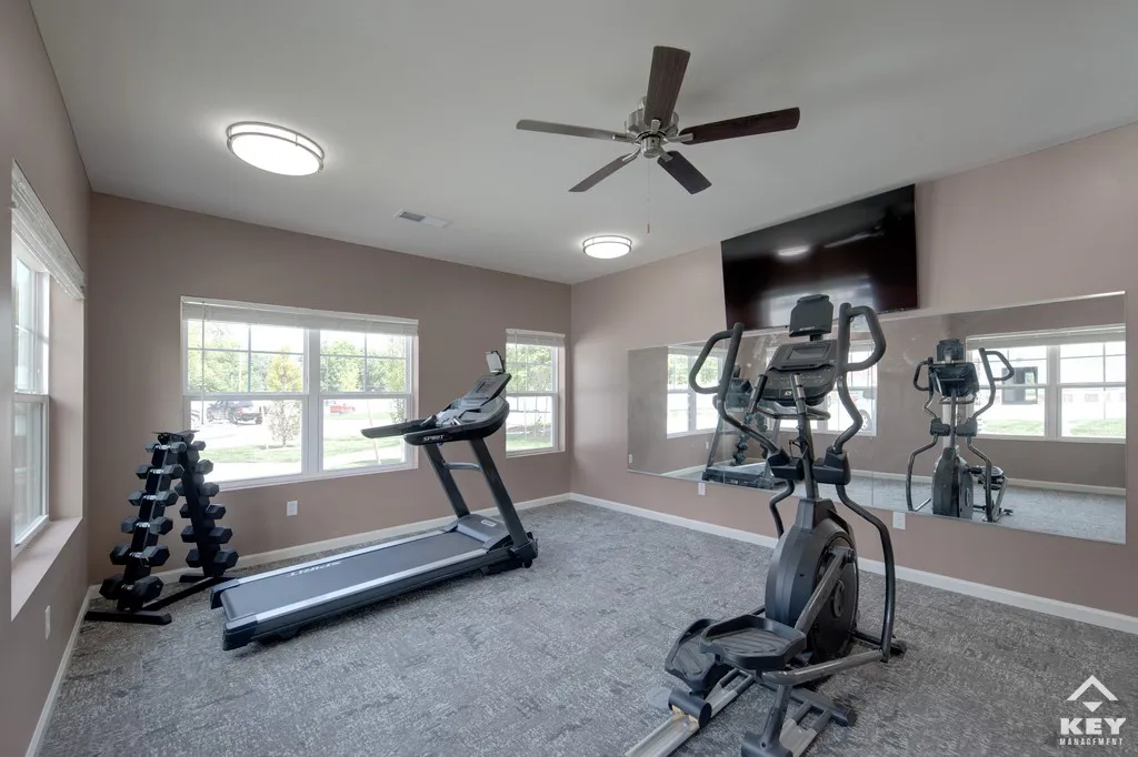 Clubhouse, fitness center